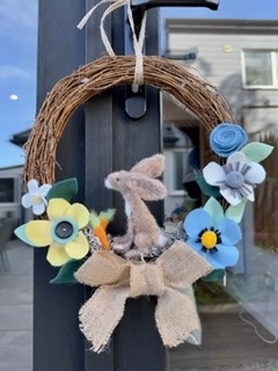 Spring Hare Wreath Workshop